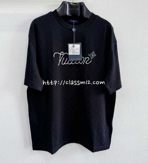 루이비통 25 한정판 Nigo 반팔 티셔츠 A12838