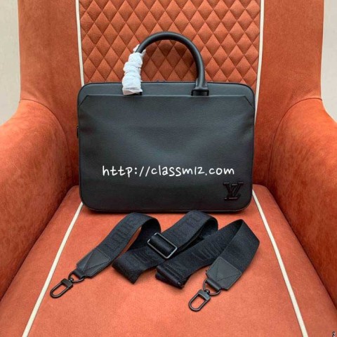[정품직조원단] 루이비통 25 한정판 pilot M23778 소가죽 카프스킨 서류 가방 C5398