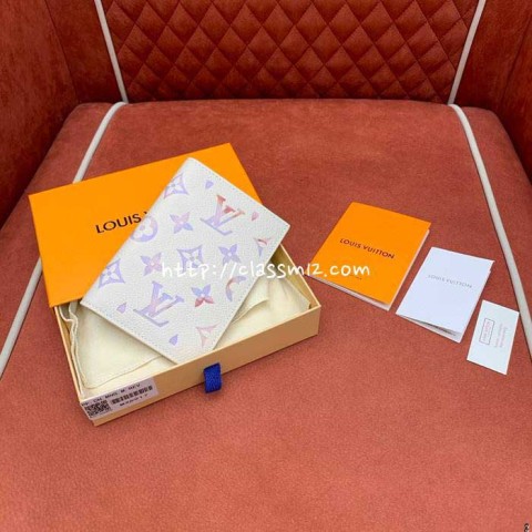 [정품직조원단] 루이비통 25 한정판 Passport Cover M25917 여권 지갑 E834