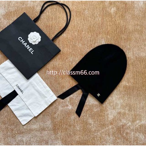 샤넬 25 한정판 양털 비니 모자 D3050