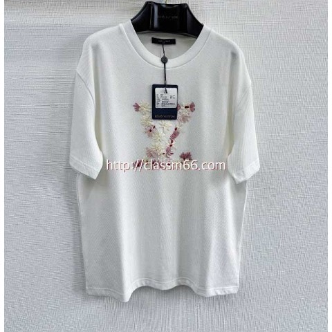 루이비통 25 한정판 nigo 남여공용 반팔 티셔츠 A12862