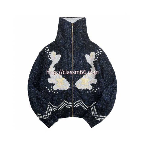 루이비통 25 한정판 긴팔 니트 자켓 A12896