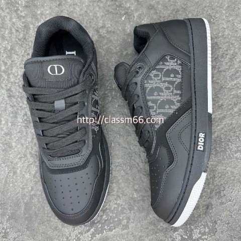 디올 25 한정판 Essentials B27 남여공용 소가죽 카프스킨 운동화 B4720