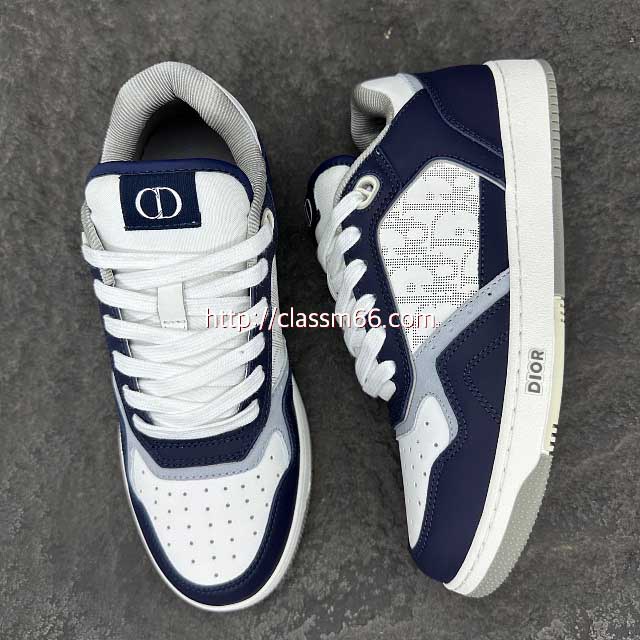 디올 25 한정판 B27 남여공용 소가죽 카프스킨 운동화 B4727
