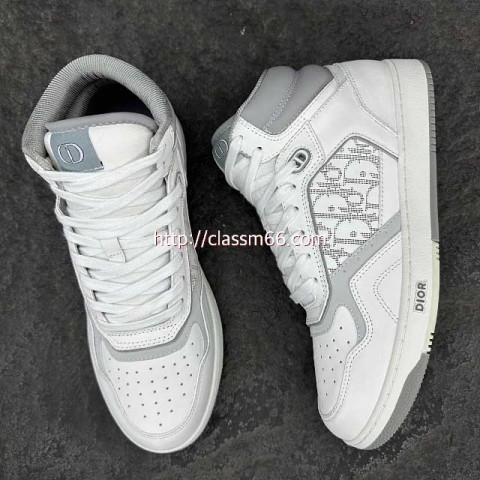 디올 25 한정판 Essentials B27 남여공용 소가죽 카프스킨 운동화 B4728