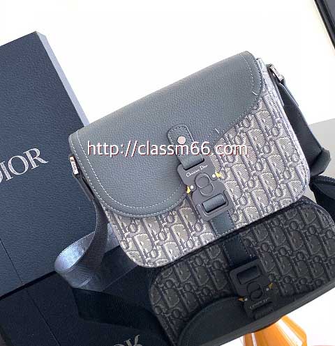 디올 25 한정판 Oblique 소가죽 카프스킨 크로스백 가방 C5476