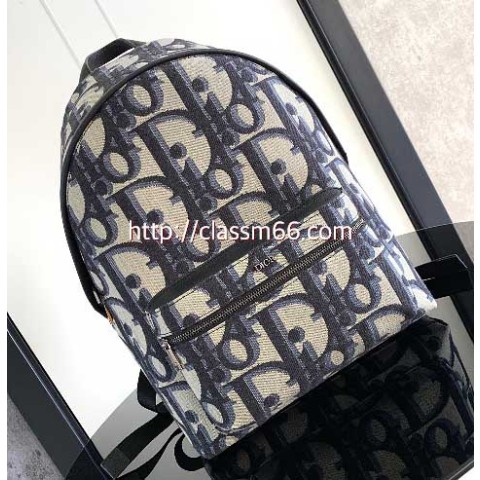 디올 25 한정판 Oblique 소가죽 카프스킨 백팩 C5481