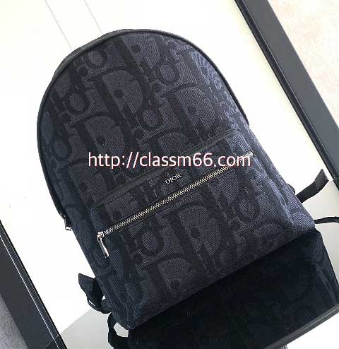 디올 25 한정판 Oblique 소가죽 카프스킨 백팩 C5482