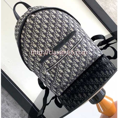 디올 25 한정판 Oblique 소가죽 카프스킨 백팩 C5487