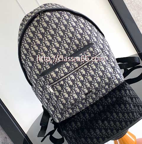 디올 25 한정판 Oblique 소가죽 카프스킨 백팩 C5488