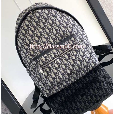 디올 25 한정판 Oblique 소가죽 카프스킨 백팩 C5488