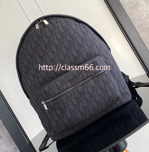 디올 25 한정판 Oblique 소가죽 카프스킨 백팩 C5490