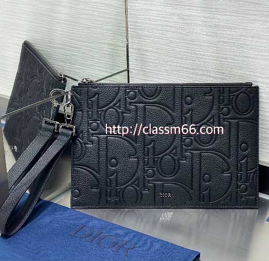 디올 25 한정판 Gravity 소가죽 카프스킨 클러치백 가방 C5501