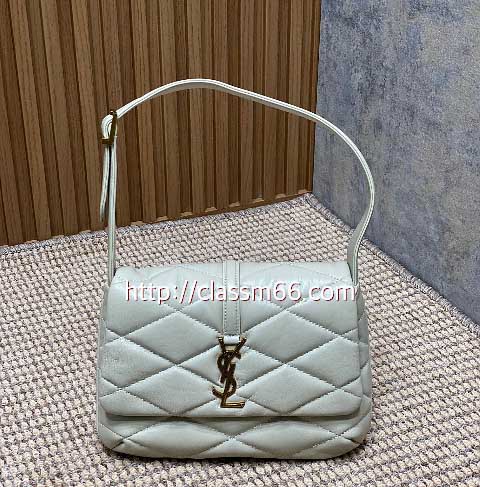 입생로랑 25 한정판 698567 양가죽 램스킨 크로스백 가방 C5528