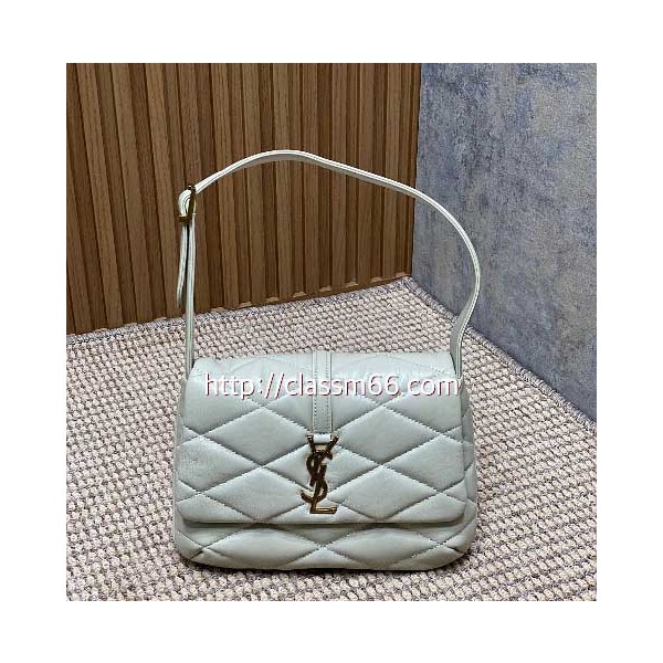 입생로랑 25 한정판 698567 양가죽 램스킨 크로스백 가방 C5528