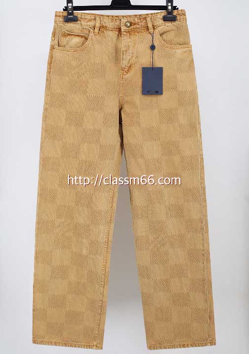 루이비통 25 한정판 Damier 청바지 긴바지 A12932