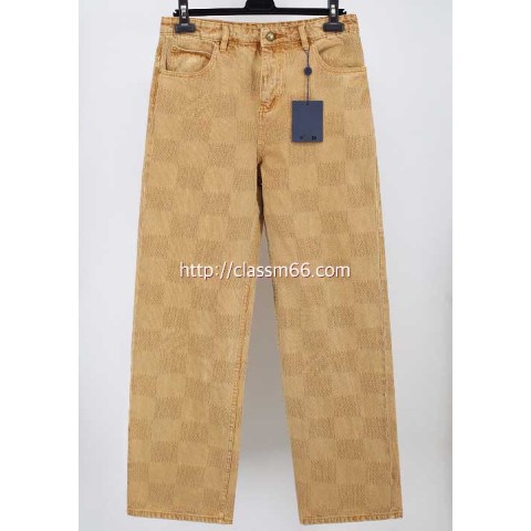 루이비통 25 한정판 Damier 청바지 긴바지 A12932