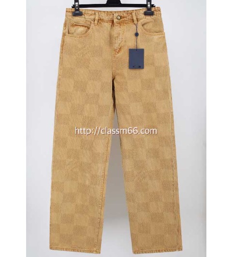 루이비통 25 한정판 Damier 청바지 긴바지 A12932