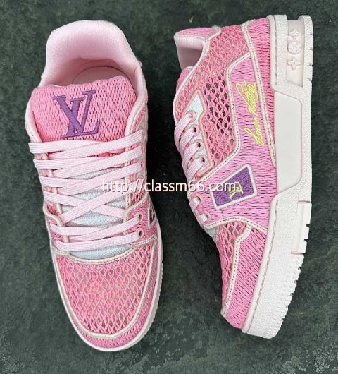 루이비통 25 한정판 1AHTRC TRAINER 남여공용 운동화 B4743