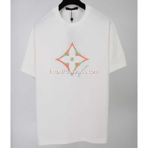 루이비통 25 한정판 남여공용 반팔 티셔츠 A12985