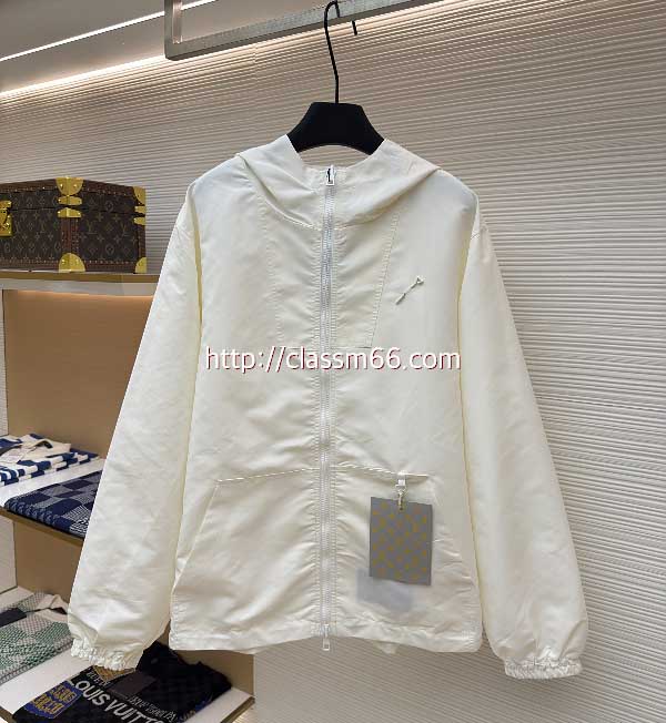 루이비통 25 한정판 양면 긴팔 후드 자켓 A12993