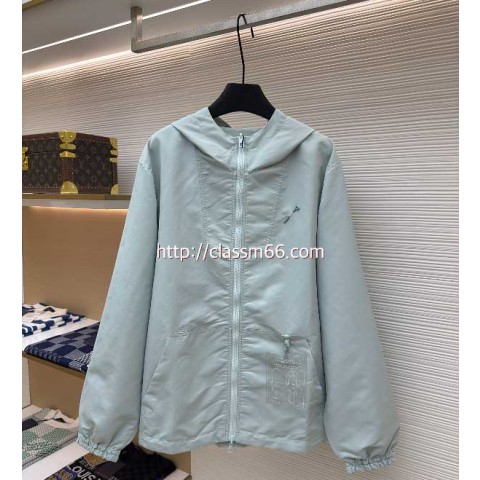 루이비통 25 한정판 양면 긴팔 후드 자켓 A12994