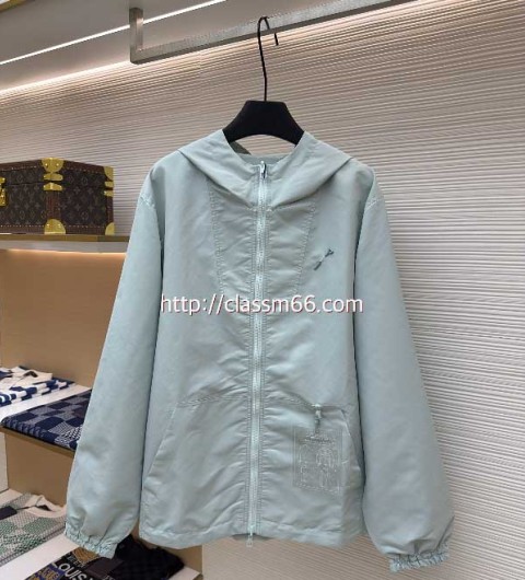 루이비통 25 한정판 양면 긴팔 후드 자켓 A12994