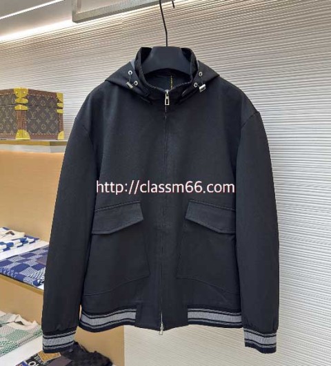 로로피아나 Loro Piana 25 한정판 양털 긴팔 후드 자켓 A13000