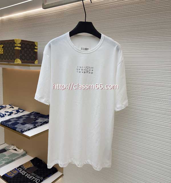마르지엘라 25 한정판 남여공용 반팔 티셔츠 A13004