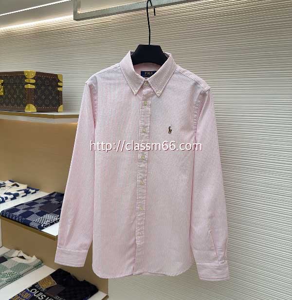 Ralph Lauren Polo 랄프로렌 폴로 25 한정판 남여공용 긴팔 셔츠 A13014