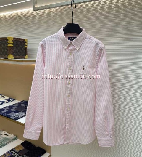 Ralph Lauren Polo 랄프로렌 폴로 25 한정판 남여공용 긴팔 셔츠 A13014