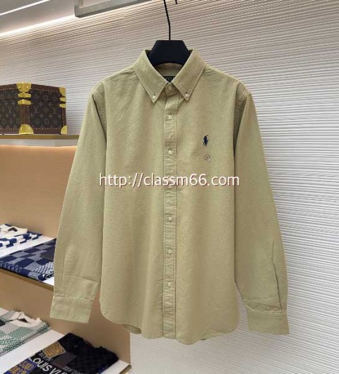 Ralph Lauren Polo 랄프로렌 폴로 25 한정판 남여공용 긴팔 셔츠 A13015
