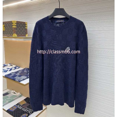 루이비통 25 한정판 양털 남여공용 긴팔 니트 A13018