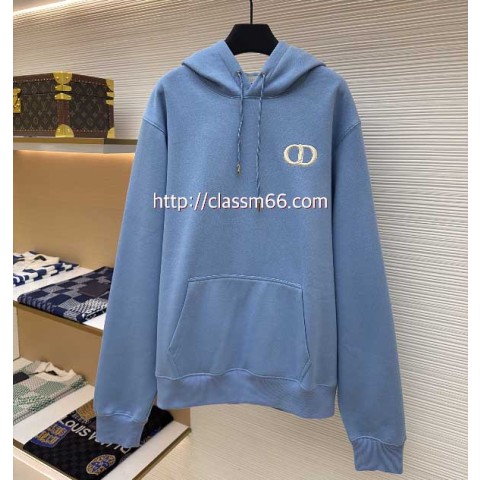 디올 25 한정판 남여공용 긴팔 후드 티셔츠 A13027