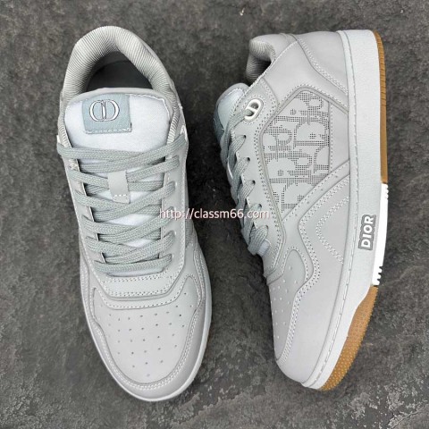 디올 25 한정판 Essentials B27 소가죽 카프스킨 남여공용 운동화 B4785