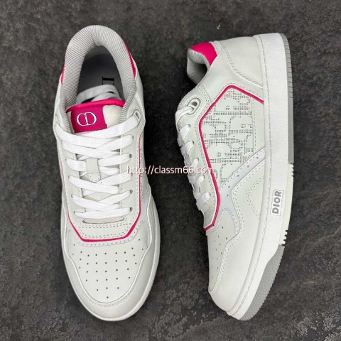 디올 25 한정판 Essentials B27 소가죽 카프스킨 남여공용 운동화 B4812