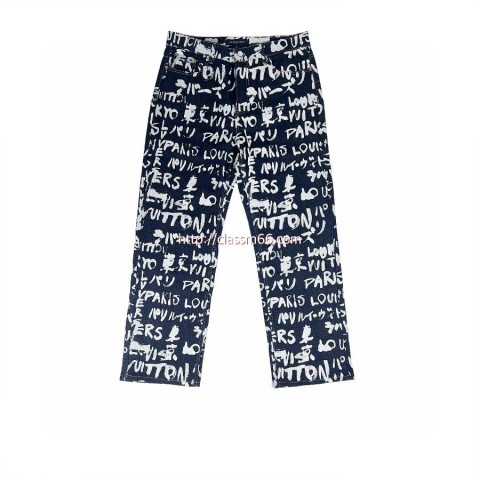 루이비통 25 한정판 긴바지 A13045