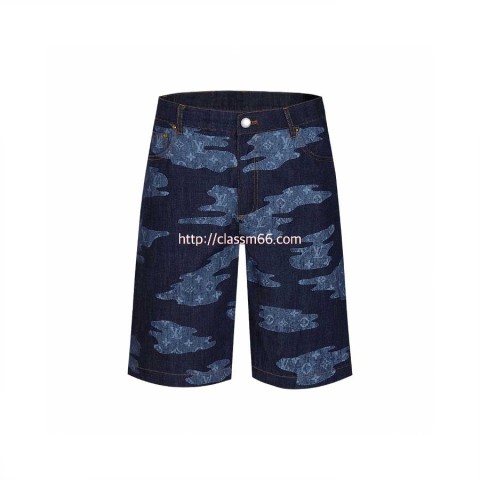 루이비통 25 한정판 청바지 반바지 A13065