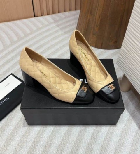 샤넬 25 한정판 7cm 여성 하이힐 B4858
