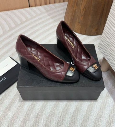 샤넬 25 한정판 7cm 여성 하이힐 B4859
