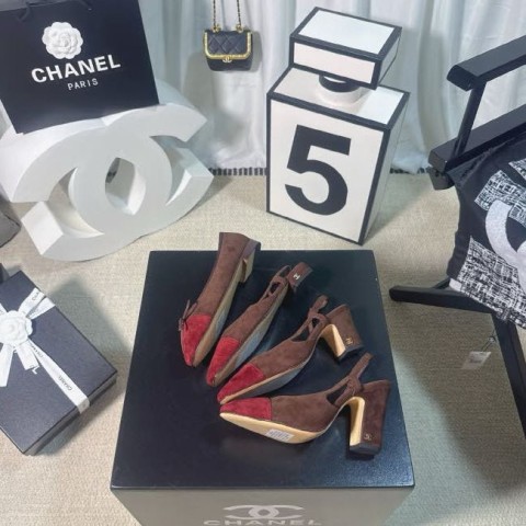 샤넬 25 한정판 1.5/6.5/9.5cm 여성 하이힐 신발 B4860