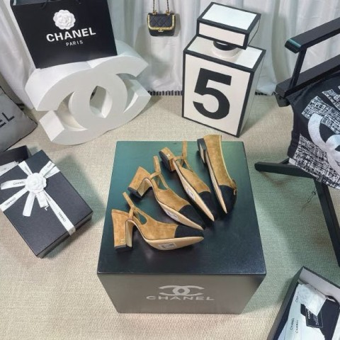 샤넬 25 한정판 1.5/6.5/9.5cm 여성 하이힐 신발 B4861