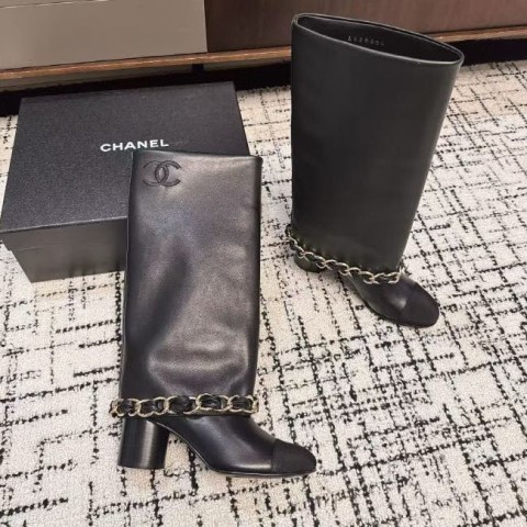 샤넬 25 한정판 여성 부츠 B4865