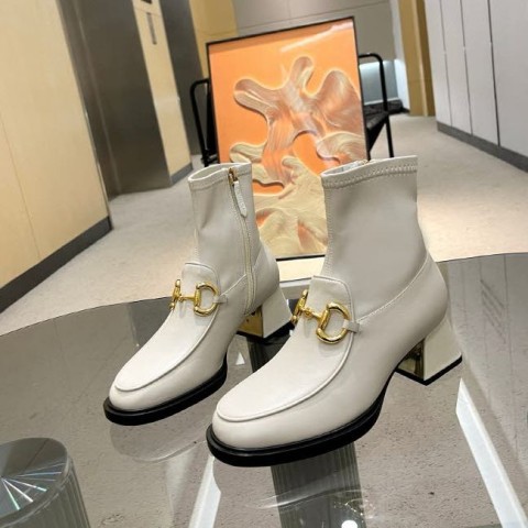 구찌 25 한정판 5cm 여성 하이 부츠 B4939