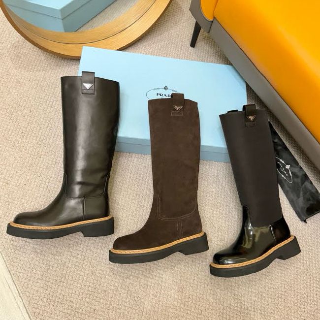 프라다 25 한정판 3색 여성 부츠 B4981