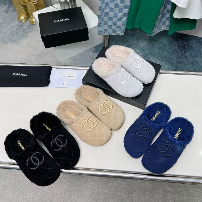 샤넬 25 한정판 4색 여성 슬리퍼 B4990