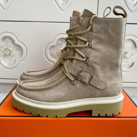 에르메스 25 한정판 여성 부츠 B5003