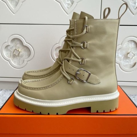 에르메스 25 한정판 여성 부츠 B5004