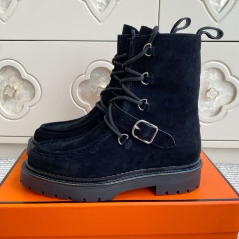 에르메스 25 한정판 여성 부츠 B5005