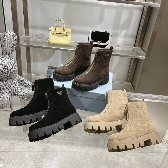 프라다 25 한정판 3색 여성 부츠 B5014